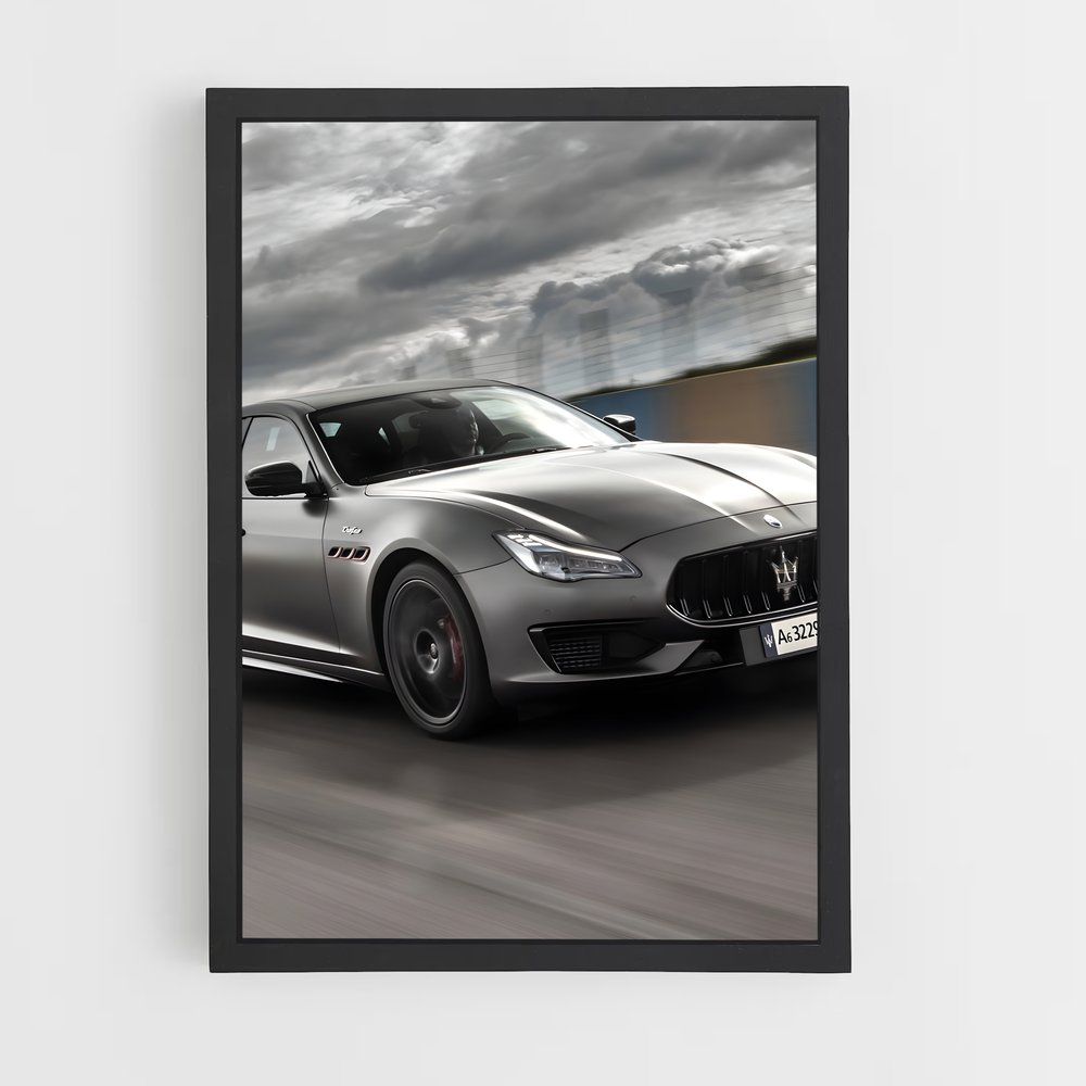 Poster Quattroporte Émotions – affiche Maserati (vue 2)
